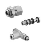 Резьбовые и промежуточные быстроразъемные соединения