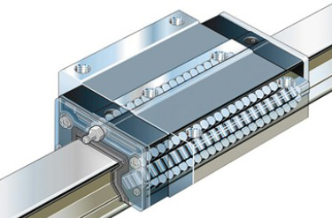 Роликовые рельсовые направляющие для станков