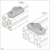 Фитинг Соединительный резьбовой фитинг M12-1/4"