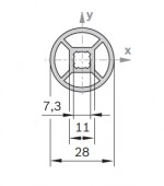 Круглый профиль