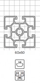 Несущий профиль 60 типоразмер