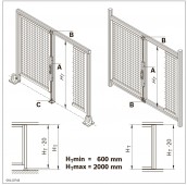 Блокирующее устройство для сдвоенной двери