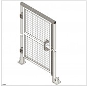 Комплект для сборки базовой двери системы EcoSafe