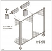Профили для защитных ограждений